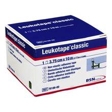 Abbildung: Leukotape Classic 3,75 cmx10 m grün 1 St, Binden PZN 00669482 