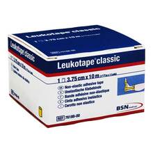 Abbildung: Leukotape Classic 3,75 cmx10 m gelb 1 St, Binden PZN 00669499 
