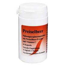 Abbildung: Preiselbeer Kapseln 60 St, Kapseln PZN 00669789 