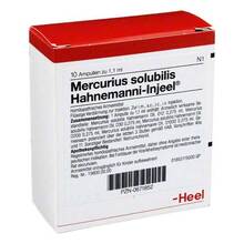 Abbildung: Mercurius Solubilisubilis Injeel Hahnemanni Ampullen 10 St, Ampullen PZN 00671852 