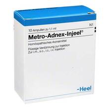 Abbildung: METRO Adnex Injeel Ampullen 10 St, Ampullen PZN 00675028 