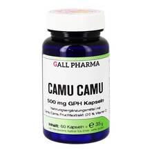 Abbildung: Camu Camu 500 mg Gph Kapseln 60 St, Kapseln PZN 00678802 