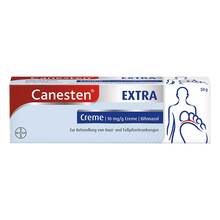 Abbildung: Canesten Extra Creme 10 mg / g 50 g, Creme PZN 00679629 