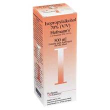 Abbildung: Isopropylalkohol 70% V / V Hofmann's 500 ml, Lösung PZN 00691079 