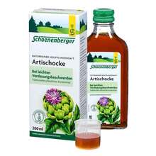 Abbildung: Artischockensaft Schoenenberger 200 ml, Saft PZN 00692038 