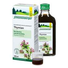 Abbildung: Thymian Saft Schoenenberger 200 ml, Saft PZN 00692340 