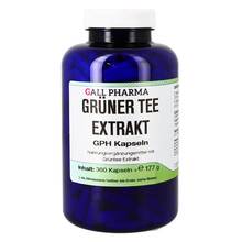Abbildung: GRÜNER TEE Extrakt GPH Kapseln 360 St, Kapseln PZN 00694327 