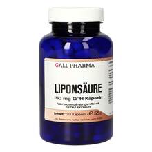 Abbildung: LIPONSÄURE Kapseln 150 mg 120 St, Kapseln PZN 00694379 