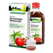 Abbildung: Granatapfel Muttersaft Schoenenberger 200 ml, Saft PZN 00699715 