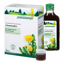 Abbildung: Löwenzahn Saft Schoenenberger Heilpflanz.Säfte 3X200 ml, Saft PZN 00700051 