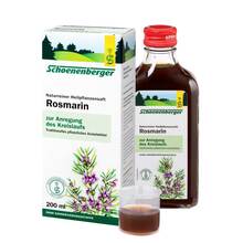 Abbildung: Rosmarin Heilpflanzensäfte Schoenenberger 200 ml, Saft PZN 00700097 