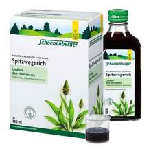 Abbildung: Spitzwegerichsaft Schoenenberger 3X200 ml, Saft PZN 00700163 