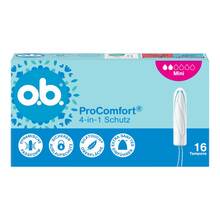 Abbildung: O.B. Tampons ProComfort mini 16 St, Tampon PZN 00723767 