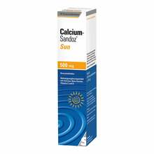 Abbildung: Calcium Sandoz Sun Brausetabletten 20 St, Brausetabletten PZN 00729971 