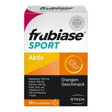Abbildung: Frubiase Sport Brausetabletten 20 St, Brausetabletten PZN 00737396 