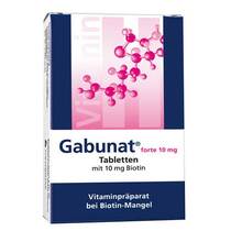 Abbildung: Gabunat forte 10 mg Tabletten 30 St, Tabletten PZN 00745214 