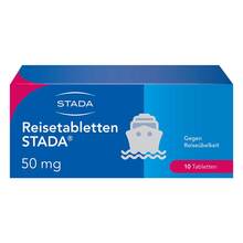 Abbildung: Reisetabletten Stada 10 St, Tabletten PZN 00749672 
