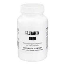 Abbildung: Glutamin 1000 Kapseln 60 St, Kapseln PZN 00753389 