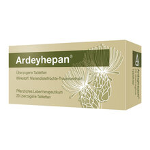 Abbildung: Ardeyhepan überzogene Tabletten 20 St, Überzogene Tabletten PZN 00759564 