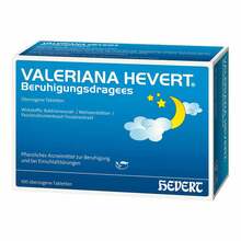 Abbildung: Valeriana Hevert Beruhigungsdragees 100 St, Überzogene Tabletten PZN 00761957 