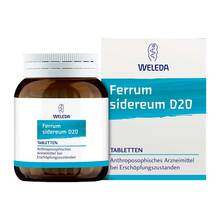 Abbildung: FERRUM SIDEREUM D 20 Tabletten 80 St, Tabletten PZN 00764594 
