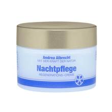 Abbildung: Andrea Albrecht Nachtpflegecreme mit Vitamin E + B 50 ml, Nachtcreme PZN 00768528 