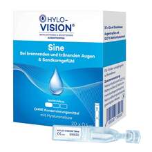 Abbildung: Hylo-Vision sine Einzeldosispipetten 20X0.4 ml, Einzeldosispipetten PZN 00798297 