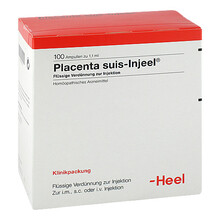 Abbildung: PLACENTA SUIS Injeel Ampullen 100 St, Ampullen PZN 00815021 