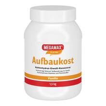 Abbildung: Megamax Aufbaukost Vanille Pulver 1.5 kg, Pulver PZN 00815558 
