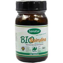 Abbildung: Spirulina Bio Tabletten 250 St, Tabletten PZN 00819740 