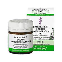 Abbildung: BIOCHEMIE 5 Kalium phosphoricum D 12 Tabletten 80 St, Tabletten PZN 00835012 