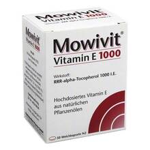 Abbildung: Mowivit Vitamin E 1000 Kapseln 50 St, Kapseln PZN 00836891 