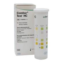 Abbildung: Combur 5 Test HC Teststreifen 10 St, Teststreifen PZN 00838594 