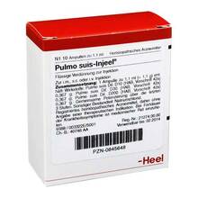 Abbildung: PULMO SUIS Injeel Ampullen 10 St, Ampullen PZN 00845648 