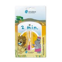 Abbildung: Miradent Kinder-Zahnputzuhr Sanduhr 1 St PZN 00845996 
