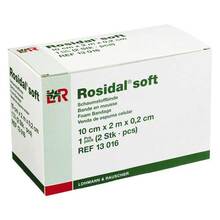 Abbildung: Rosidal Soft Binde 10x0,2 cmx2 m 2 St, Binden PZN 00849988 