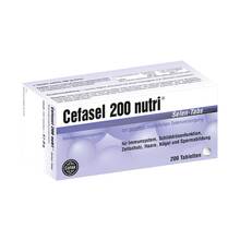 Abbildung: Cefasel 200 nutri Selen-Tabs 200 St, Tabletten PZN 00854038 