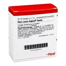 Abbildung: REN suis Injeel forte Ampullen 10 St, Ampullen PZN 00864410 