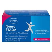 Abbildung: Neuro Stada Filmtabletten 50 St, Filmtabletten PZN 00871255 