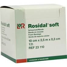 Abbildung: Rosidal Soft Binde 10x0,3 cmx2,5 m 1 St, Binden PZN 00886854 