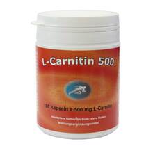 Abbildung: L-Carnitin Kapseln 500 mg 100 St, Kapseln PZN 00912439 