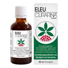 Abbildung: Eleu Curarina Tropfen 1ml Taigawurzel-Fluidextrakt 50 ml, Tropfen zum Einnehmen PZN 00915366 