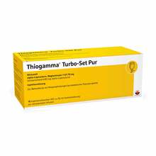 Abbildung: Thiogamma Turbo Set Pur Injektionsflaschen 10X50 ml, Injektionsflaschen PZN 00921450 