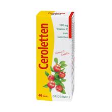 Abbildung: Ceroletten Grandel Lutschtabletten 40 St, Lutschtabletten PZN 00949626 