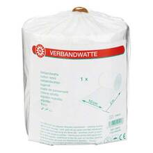 Abbildung: VERBANDWATTE gerollt 10 cmx2 m 1 St, Watte PZN 00950799 