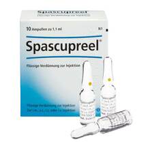 Abbildung: Spascupreel Ampullen 10 St, Ampullen PZN 00951221 