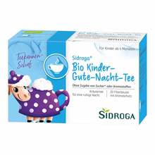 Abbildung: Sidroga Bio Kinder-Gute-Nacht-Tee Filterbeutel 20X1.5 g, Tee PZN 00953958 