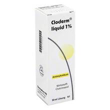 Abbildung: Cloderm Liquid 1% 30 ml, Lösung PZN 00976600 