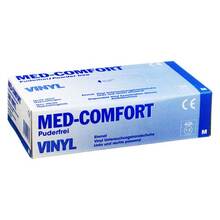 Abbildung: Handschuhe Einmal Vinyl puderfrei M 100 St, Handschuhe PZN 00990304 