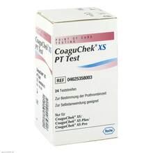 Abbildung: COAGUCHEK XS PT Test 24 St, Teststreifen PZN 01001266 